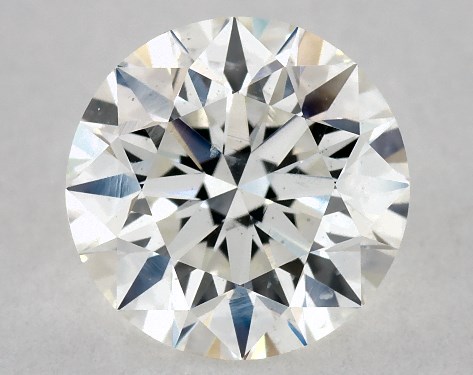 GIA 0.80 Carat H-SI1 Excellent Cut Round Diamond