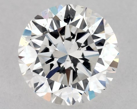 GIA 0.80 Carat F-SI1 Very Good Cut Round Diamond